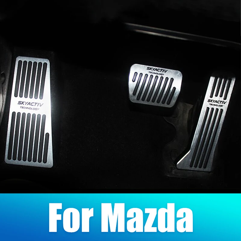Car Foot Fuel Brake Pedal Cover For Mazda 2 3 BM 6 GJ CX-5 CX5 CX 5 CX3 ... - £19.27 GBP+