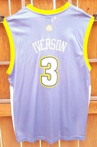 Allen Iverson Jersey-Denver Nuggets-XL-NBA-Adidas-# 3 - £29.42 GBP