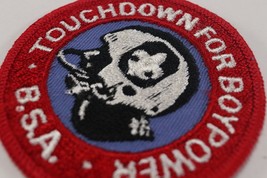 Vintage Touchdown for Boypower Football Helmet Boy Scouts of America BSA Patch - $11.69