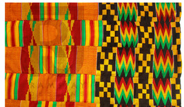 Kente Handwoven Cloth Ashanti Kente African Art Ghana Kente Asante Kente... - $295.00