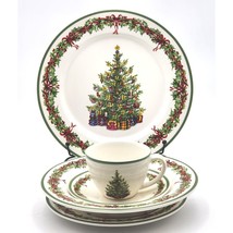 Christopher Radko Holiday Celebrations 5 Pc Dinner Set Traditions SHIPS FAST - £24.58 GBP