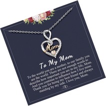 Gifts for Mom/Grandma/Nana/Aunt, Infinity Love Heart - $62.45