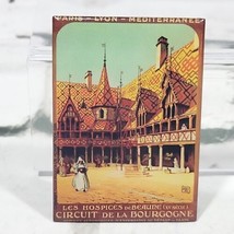 Vintage Fridge Magent Paris France French Circuit De La Bourgogne   - £7.76 GBP