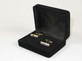 Men J.Valintin Cufflinks by Vitorofolo for French Cuff Shirt V29-44 Silver Gold image 3