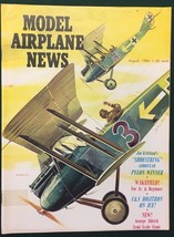 Model Airplane News Magazine August 1966 - £7.81 GBP