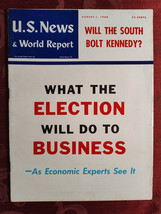 U S News World Report Magazine August 1 1960 Presidential Election And Business - £11.33 GBP