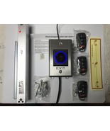Access Control System, Electric Magnetic Lock 600lb, 3 Remote, buzzer - $177.00