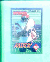 1994 Collectors Edge Marshall Faulk  Insert - £1.19 GBP