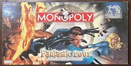 Monopoly: Fantastic Four Collector&#39;s Edition Board Game Marvel Comics Complete - £20.87 GBP