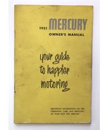 1951 MERCURY OWNER&#39;S MANUAL  / Vintage &#39;51 Original Handbook Motor Car G... - $29.99