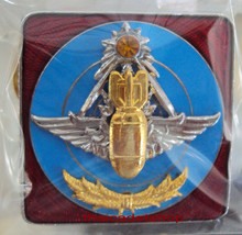 Fighter Pilots Thai Air Force Military Master Weapons Controller mini size badge - $24.75