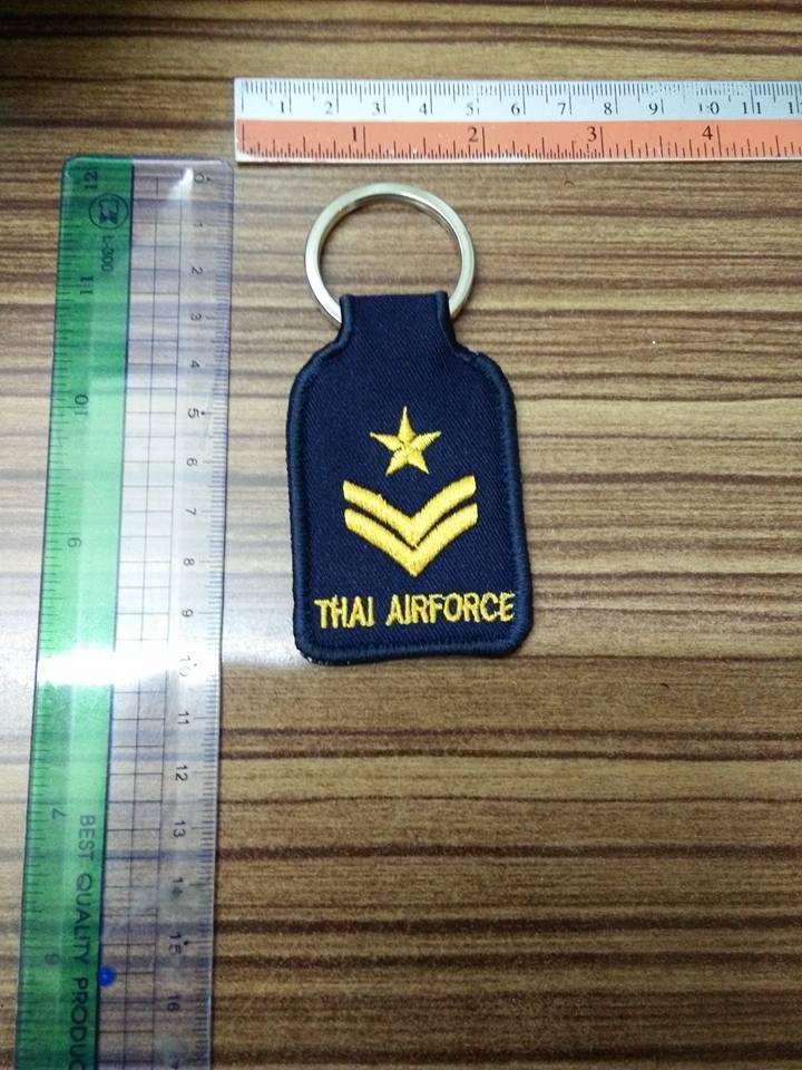 Corporal Rank ROYAL THAI AIR FORCE Keychain Military - $4.75