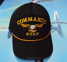 COMMANDO RTAF. SQUADRON. ROYAL THAI AIR FORCE THAILAND CAP One Size Fits... - $14.85