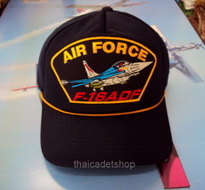 F-16 ADF ROYAL THAI AIR FORCE THAILAND SQUADRON CAP One Size Fits All Fr... - $14.85