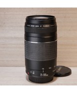 Canon EF 75-300mm f/4.0-5.6 III DSLR Camera Lens *WORKS BIT OF HAZE* - €59,23 EUR