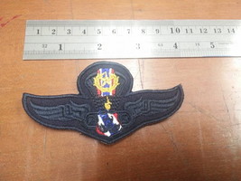 1st RTAF, Wing awarded Advisors Parachutist Badges Thailand RTAF Patch W... - $4.95
