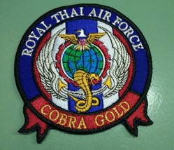 Cobra Gold Thai air force patch Military WAR PATCH  velcro back - €8,59 EUR