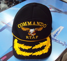 COMMANDO RTAF. SQUADRON ROYAL THAI AIR FORCE THAILAND CAP One Size Fits All - $18.81