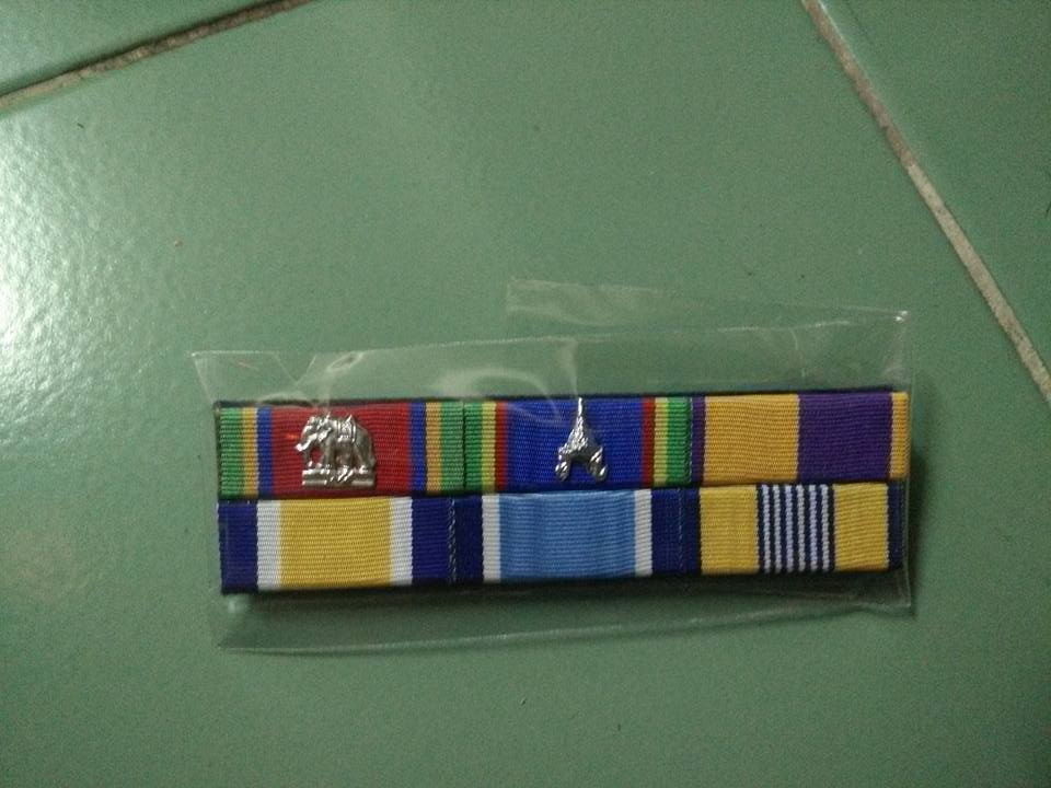 A07 ROYAL THAI AIR FORCE, Royal Thai Navy, Royal Thai Army, Military Rib... - $3.86
