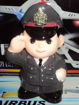 Royal Thai Police Soldier Men Piggy Bank is made of plaster - £12.58 GBP