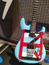 JOE SATRIANI - Ibanez Chickenfoot Blue 1:4 Scale Replica Guitar ~Axe Heaven~ - £24.76 GBP