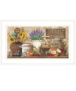 Antique Kitchen 4 White Framed Print Kitchen Wall Art - $140.88 CAD