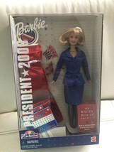 2000 Toys R Us Exclusive President 2000 Barbie Doll Nrfb - £78.65 GBP