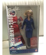 2000 Toys R Us Exclusive President 2000 Barbie Doll Nrfb - £78.62 GBP