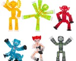 Stikbot Monsters, Complete Set Of 6 Poseable Monster Action Figures, Inc... - $62.99