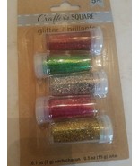 Crafter&#39;s Square Glitter/brillants 5 Pc 0.1 Oz - $11.76