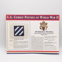 U.S. Combat Patches Of World War II 2 3d Infantry Division Shoulder Slee... - £27.74 GBP