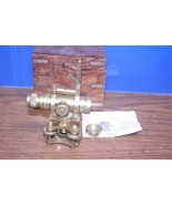 Stanley London Brass Road Level With compass &amp; Telescope/Miniature and rare - £173.62 GBP