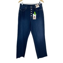 Sincerely Jules Jeans Womens 9/29 Blue High Waist Button Fly Mom Stovepi... - £23.96 GBP