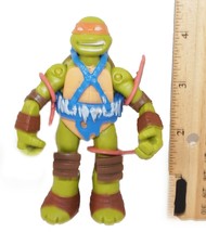 Savage Mikey Toy Figure TMNT - Michelangelo Teenage Mutant Ninja Turtles 2013 - £8.65 GBP