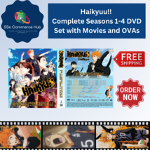 DVD Anime Haikyuu!! Haikyu!! Season 1-4 Vol.1-85 End + 4 Movie + 5 OVA Eng Dub - $52.35