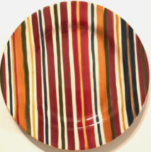 JC PENNEY Tango Stripe Vintage Retired 90s Home Collection Dinner Plate 11 1/4&quot; - £10.74 GBP