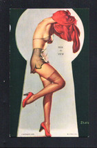 Peek-A- View Pin-Up Girl Arcade Card1940&#39;s-Mutoscope-Size is about 3 1/4 x 5 ... - $24.25