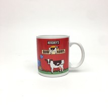 Hersheys How Now Cows Vintage Coffee Mug Tea Cup Farm Tractor Image Coll... - £12.54 GBP