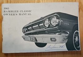 Vintage 1965 Rambler Classic Original Owners Manual - $25.59 CAD
