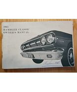 Vintage 1965 Rambler Classic Original Owners Manual - $25.59 CAD