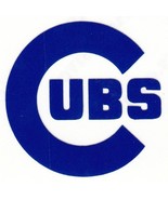 REFLECTIVE  Chicago Cubs decal sticker various sizes up to 12 inches - £2.70 GBP+