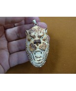 j-pan-12 wild roaring Panther PENDANT brown face panthers water buffalo ... - $781.75 MXN