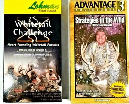 Whitetail Challenge and Strategies in the Wild Deer Hunting VHS Cassette Tape - £12.58 GBP