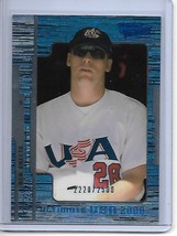 2000 Upper Deck Ultimate Victory Ben Sheets USA #2220/2500 Rookie #114 - $2.00