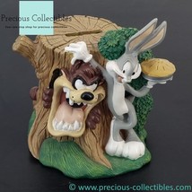 Extremely rare! Tasmanian Devil and Bugs Bunny bookends by Figi Graphics. - £199.83 GBP