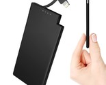 5000Mah Portable Charger Ultra Slim External Battery Pack With Built In ... - $29.99