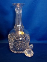 Atlantis Cut Crystal Decanter Thames, Portugal with Stopper - £33.21 GBP