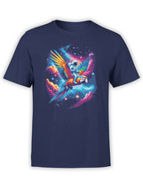 FANTUCCI Unisex T-Shirts | Cosmo Parrot T-Shirt | 100% Cotton - £17.29 GBP+