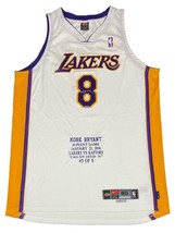 KOBE BRYANT Autographed &#39;81 Point Game&#39; Emb. Authentic Lakers Jersey UDA LE 5/8 - £58,862.12 GBP