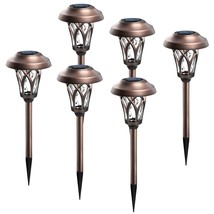 Solar Pathway Lights 6 Pack, Solar Lights Outdoor Garden, Bright Waterpr... - $73.99